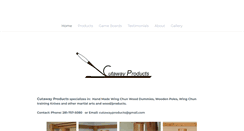 Desktop Screenshot of cutawayproducts.com